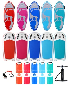 Two Bare Feet Inflatable Bodyboard - 44" Bodyboard Package optional Bags, Pumps - Picture 1 of 91