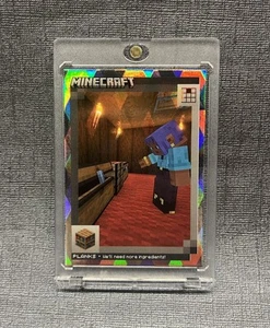2024 Panini Minecraft Cubic Foil Parallel #101 - Tavole Cronache Artigianali - Foto 1 di 2
