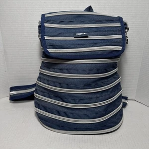 Zipit Backpack Jeans  w/ Pocket & Adjustable Straps Limited Edition BRAND NEW - Picture 1 of 7