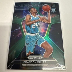 2023-24 Panini Prizm Brandon Miller RC #2 VERDE Deep Space Charlotte Hornets - Imagen 1 de 6