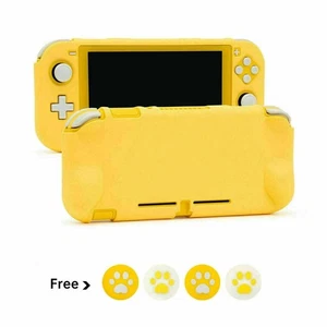 For Nintendo Switch Lite Protective Case Slim Cover + 4PCS Thumb Grip Caps - Picture 1 of 12