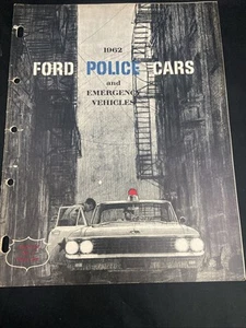 1962 FORD Police Cars & Emergency Vehicles Sales Brochure - Picture 1 of 14