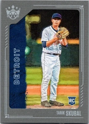 2021 Panini Diamond Kings - Short Print Tarik Skubal #132 (RC) Silver Framed - Image 1 of 2