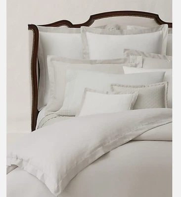 Funda Nórdica Ralph Lauren Gris Completa Queen Algodón Orgánico Lovan Jacquard Platino Foto 1 de 4