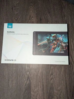 Kamvas 13 Art Drawing Pad Tablet +  Stand -  Digital Creative Pen Display 13.3" - Image 1 of 3