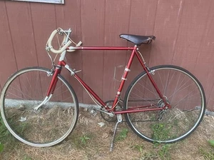 1960s RED PHILLIPS 5 SPEED ROAD BIKE ALL ORIGINAL GOOD CONDITION, ENGLAND - Picture 1 of 20