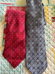 Lot of 2 Chick-Fil-A Neckties Men's - Picture 1 of 1