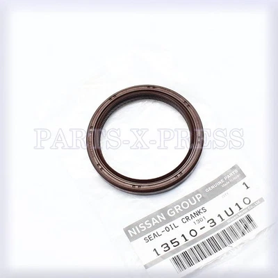 NEW GENUINE OEM NISSAN MAXIMA INFINITI Q50 G37 FRONT MAIN CRANK SEAL 1351031U10 - Image 1 of 4
