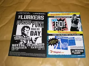 MUSIC FLYER - THE LURKERS - FRANKFURT SEPT 2009 - Bild 1 von 1