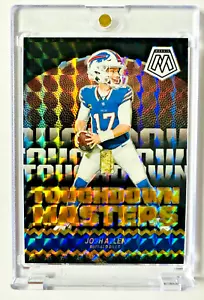 2024 Panini Mosaic Josh Allen Touchdown Masters AMARILLO Prizm SP #/89 ¡Bills Star! - Imagen 1 de 3