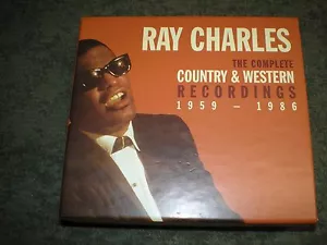 Ray Charles komplettes Country & Western Recordings 1959-1986 (4-CD) SET MIT BUCH PR - Bild 1 von 5
