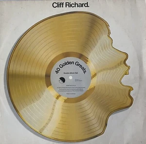 Cliff Richard - 40 Golden Greats - Double Vinyl LP - Picture 1 of 7