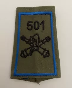 Fourreau d’Epaule. 501° Régiment de Chars de Combat. ABC (L234) - Foto 1 di 2