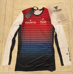 Suunto Elite Pro Multisport Team - Cuore Run Long Sleeve Top - Men's Medium - Picture 1 of 6