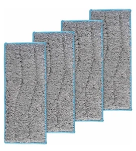 BlueStars 4 Packs Washable and Reusable Wet Mopping Pads Braava Jet M Series - Picture 1 of 6