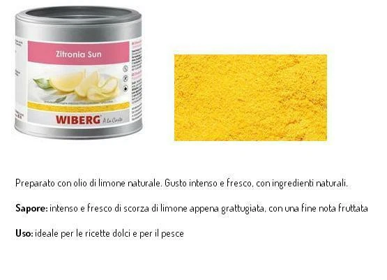 WIBERG AROMA LIMONE AROMATICO Zitronia Sun Insaporitore 300 g ART 3090
