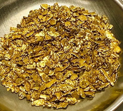 GOLD NUGGETS 4+ GRAMS Alaska Natural Placer AK #16-#18 Mesh Cover