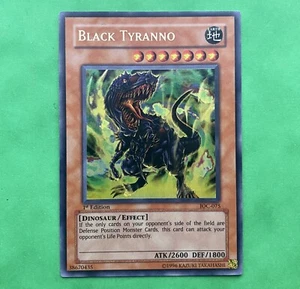 Yu-Gi-Oh! Negro Tyranno IOC-075 Ultra Raro 1ª Edición Como Nuevo - Imagen 1 de 3