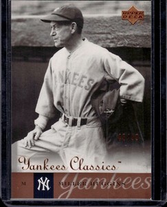 2004 Upper Deck Yankees Classics Bronze Miller Huggins /99 Yankees