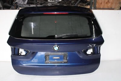Tapa maletero puerta levadiza trasera Gatelift azul C10 OEM BMW F48 X1 2016-2022 Foto 1 de 4