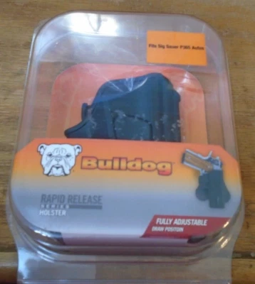 Bulldog Cases Rr-S365 Rapid Release Holster for Sig Sauer P365 Right Hand NIP - Image 1 of 4