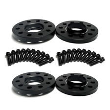 2 12mm + 2 15mm Black Wheel Spacers Kit Fit Audi RS5 8T 8F RS6 C7 RS7 4G S8 D4