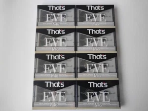 [ New ] That's EVE IV 46 Type IV METAL POSITION Cassette Tape lot of 8 - Zdjęcie 1 z 6
