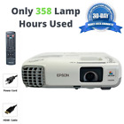 Epson PowerLite 965H 3LCD-Projektor 3500 ANSI 1080p - nur 358 Stunden benutzt