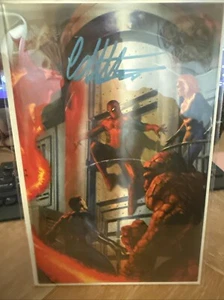 Amazing Spider-Man Facsimile 1 Signed -GABRIELE Dell'Otto Virgin LIMITED 775/963 - Picture 1 of 7