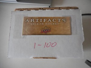 2014/2015 Artifacts Hockey base cards U PICK