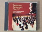 BEETHOVEN SYMPHONIES NOS 5 & 7 Hiroyuki Iwaki Japan -  ADD digital CD 
