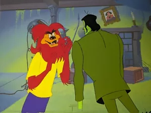 Groovie Goolies Animation Cel Produktion Kunst Hintergrund Vintage Cartoons Kunst I12 - Bild 1 von 7