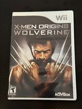 X - Hommes Origins - Wolverine (Wii) CIB 