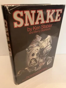 SNAKE Ken Stabler - Berry Stainback 1st Edition 1986 Doubleday Raiders Fine/VG- - Picture 1 of 6