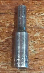 Craftsman ~ G-44402 ~ 6 Point 5mm Deep Socket ~ 1/4" Drive - Picture 1 of 6