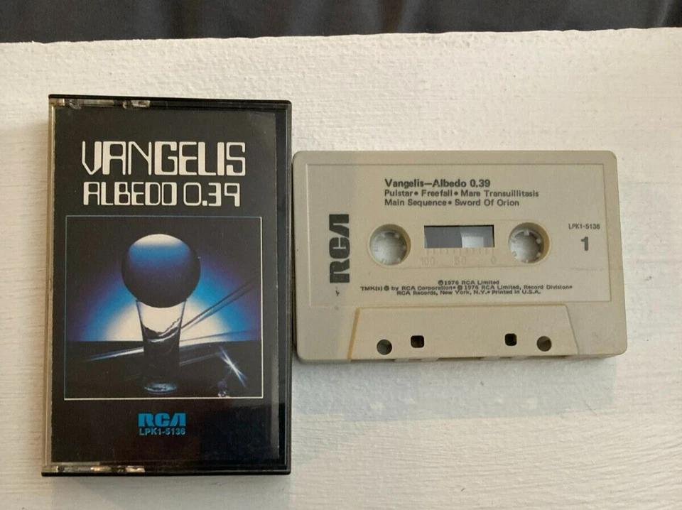 Vangeli Albedo 0.39 CASSETTE TAPE RARE! Foto 1 de 1