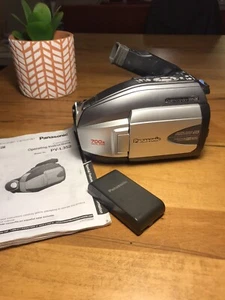 Panasonic PV-L352D VHS-C Camcorder With Battery Tested Working Read No Charger - Picture 1 of 11