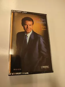 GLENN CAMPBELL - LIGHT YEARS - CASSETTE TAPE LIKE NEW OOP - Picture 1 of 3