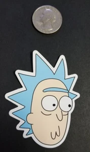 adesivo rick and morty *** adesivo rick sanchez *** adesivo rick confuso - Foto 1 di 1