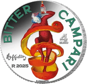 *PRE-VENTA* 4 Euro Italia 2025 Campari - Imagen 1 de 2