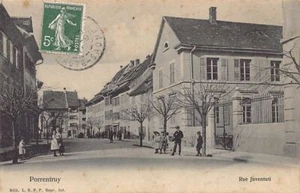 Suisse - PORRENTRUY (JU) Rue Juventuti - Ed. L.E.F.P. - Bild 1 von 2