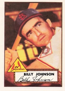 1983 Topps Baseball 1952 Reprint Billy Johnson St. Louis Cardinals #83 - Picture 1 of 2