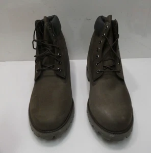 Timberland Men's 6-Inch Premium Waterproof Boot, Dark Brown Nubuck, US 13 - Picture 1 of 5