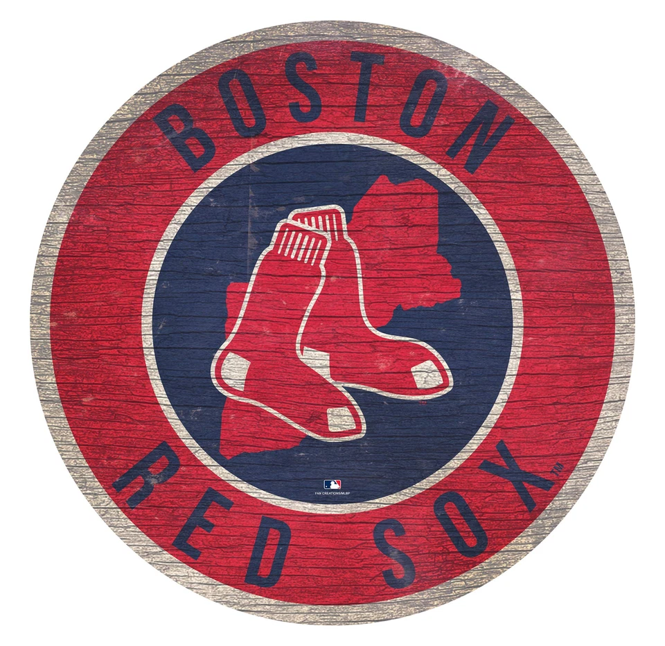 Boston Red Sox MLB Weather Resistant Vinyl Die Cut Sticker Decal 04 - Image 1 of 1
