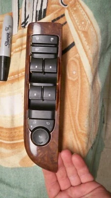 Chevrolet Tahoe 2007 2013 ventana eléctrica interruptor maestro ventana de puerta 20877335 AA Foto 1 de 4