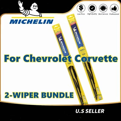 Лезвия стеклоочистителя стандартные упаковка 2 шт. - подходят для Chevy Chevrolet Corvette 1995-1996 годов выпуска - 30200x2 - Изображение 1 из 4