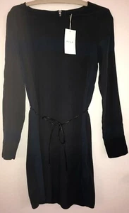 Vila Damen Vestido, Moda de Noche ,Negro, Cinturón Talla M, Manga Larga Nueva + - Imagen 1 de 12