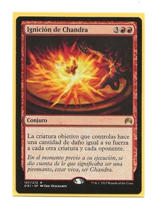 IGNICION DE CHANDRA ORIGINS - MTG NM Español Chandra's Ignition Magic - Imagen 1 de 1