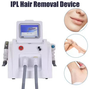 2 in1 Q Switch Nd Yag Laser OPT SHR ipl Laser Haar Tattoo Entfernung Beauty Maschine - Bild 1 von 10
