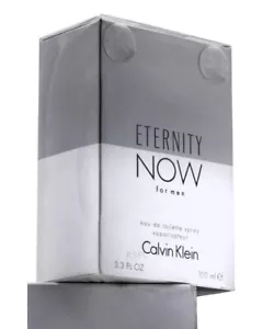 Calvin Klein Eternity Now for Men Eau de Toilette Spray 100ml -3.4 Fl.Oz. New - Picture 1 of 3